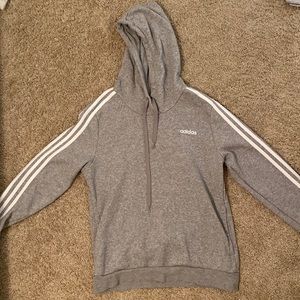 grey and white adidas sweatshirt!